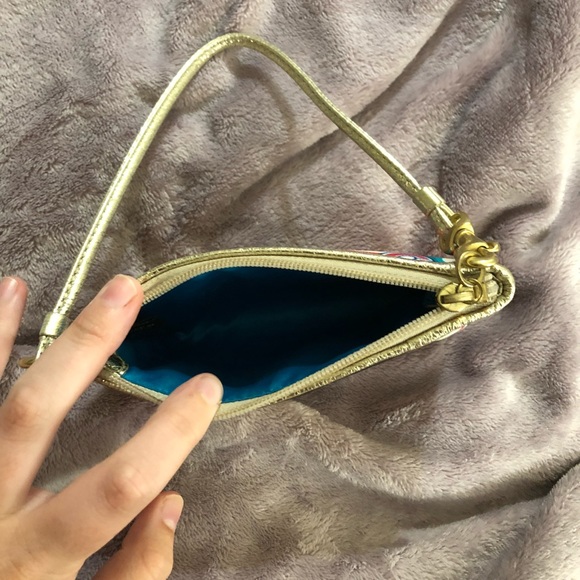 Coach Poppy Colorful Wristlet - Picture 5 of 6